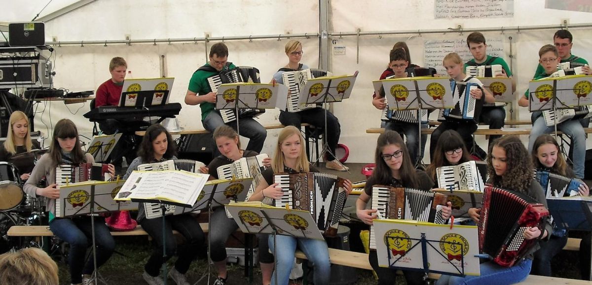 Ein wunderschöner Auftritt am 19. Juni im Gessental zum 140-jährigen Jubiläum des SV Gera Pforten