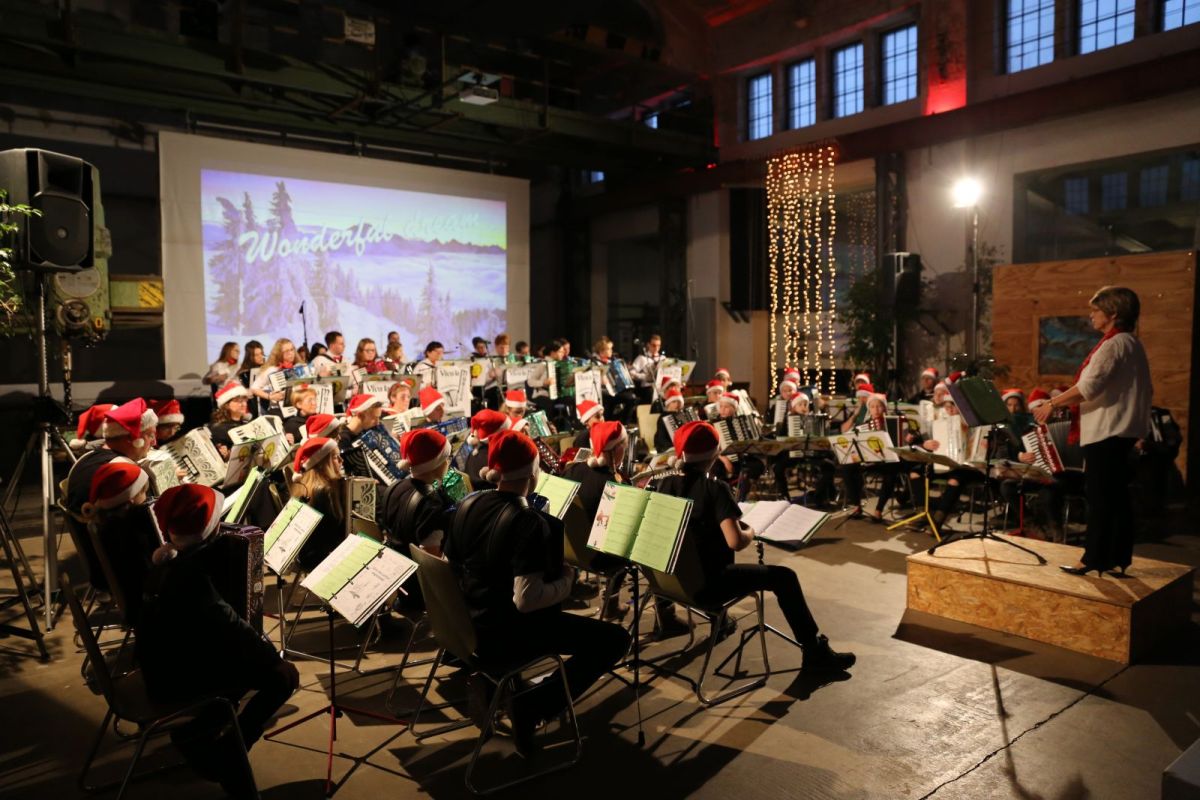 Weihnachtskonzert Zentralwerkstatt Pfännerhall