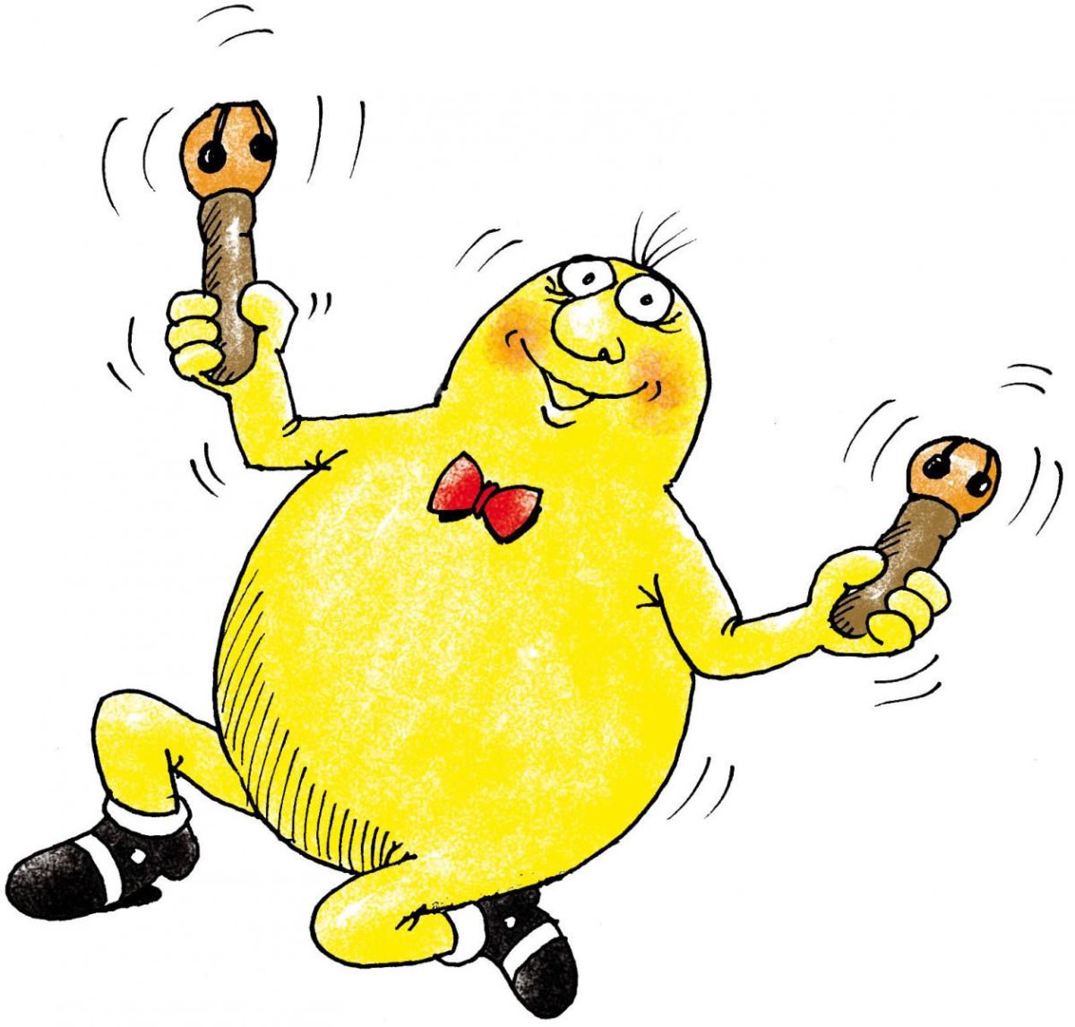 Toffel mit Göckchen