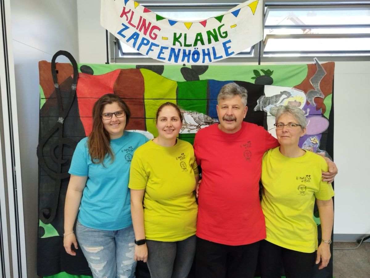 Dunja Wagner, Dana Wagner, Michael Wagner und Rita Wagner im April 2025