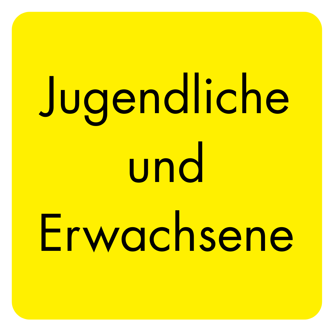 Jugendliche und Erwachsene