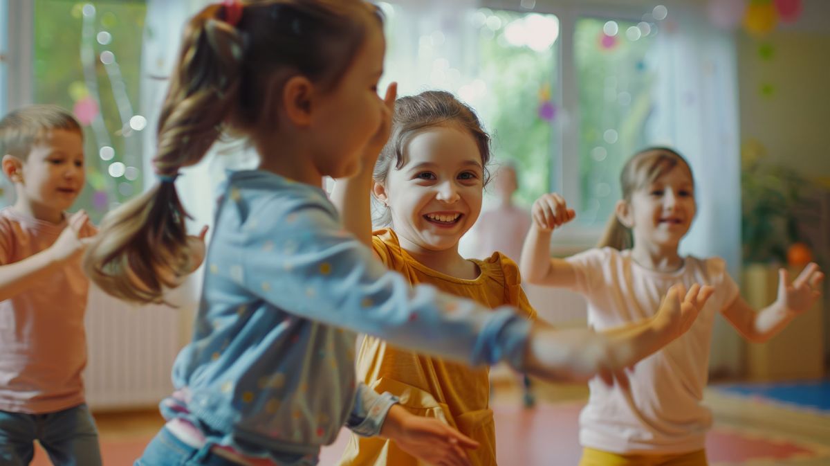 Kinder tanzen