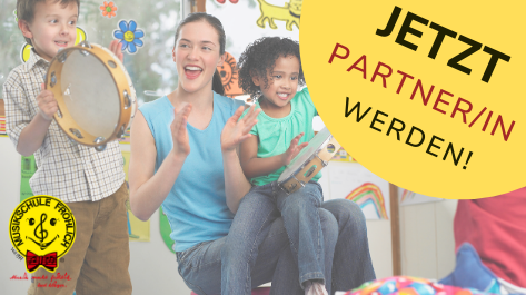 Werbung für die Webseite kinder-musiklehrer.de